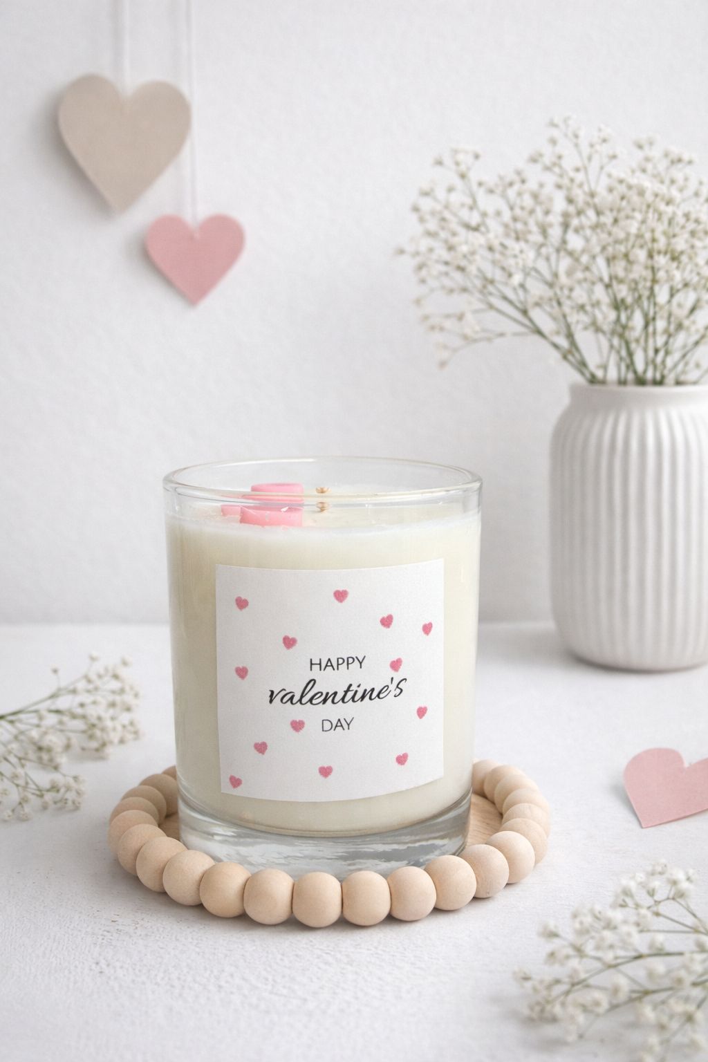 Sweet Hearts Valentine’s Scented Soy Wax Candle