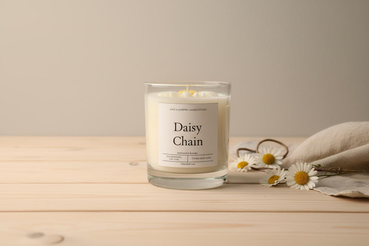 Daisy Chain Soy Wax Candle