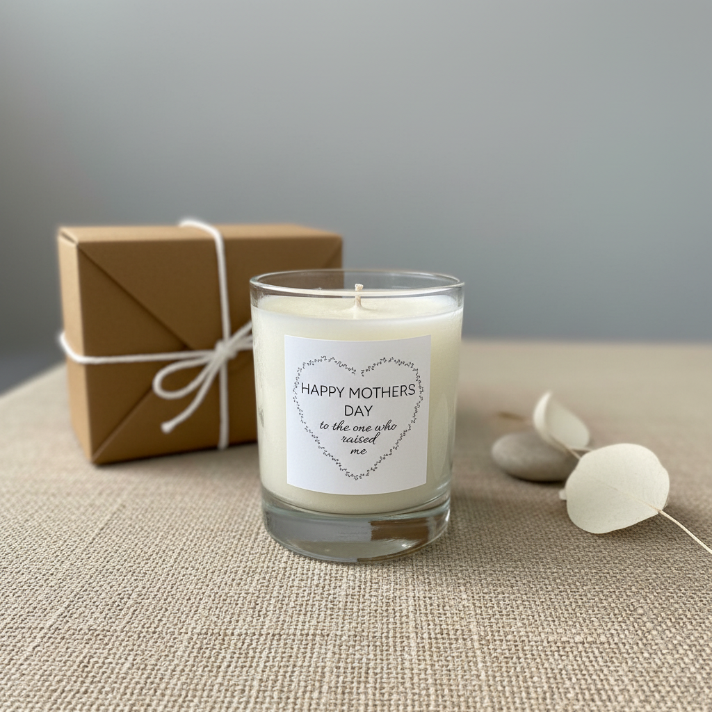 Mother's Day Candle Product Photo